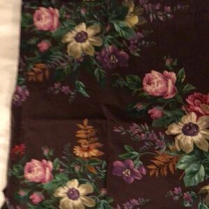 Ralph Lauren purple floral king size sham